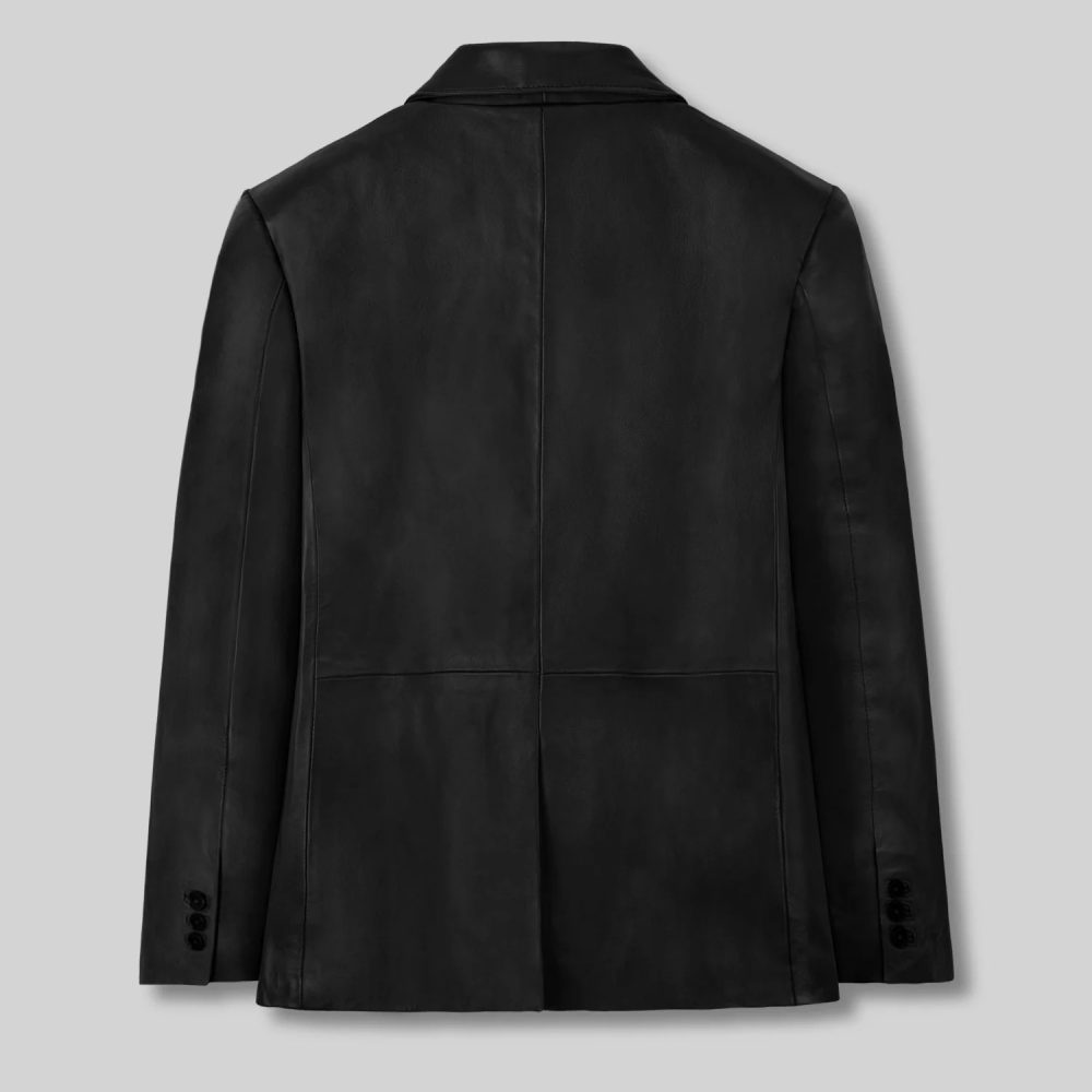 Leather Blazer