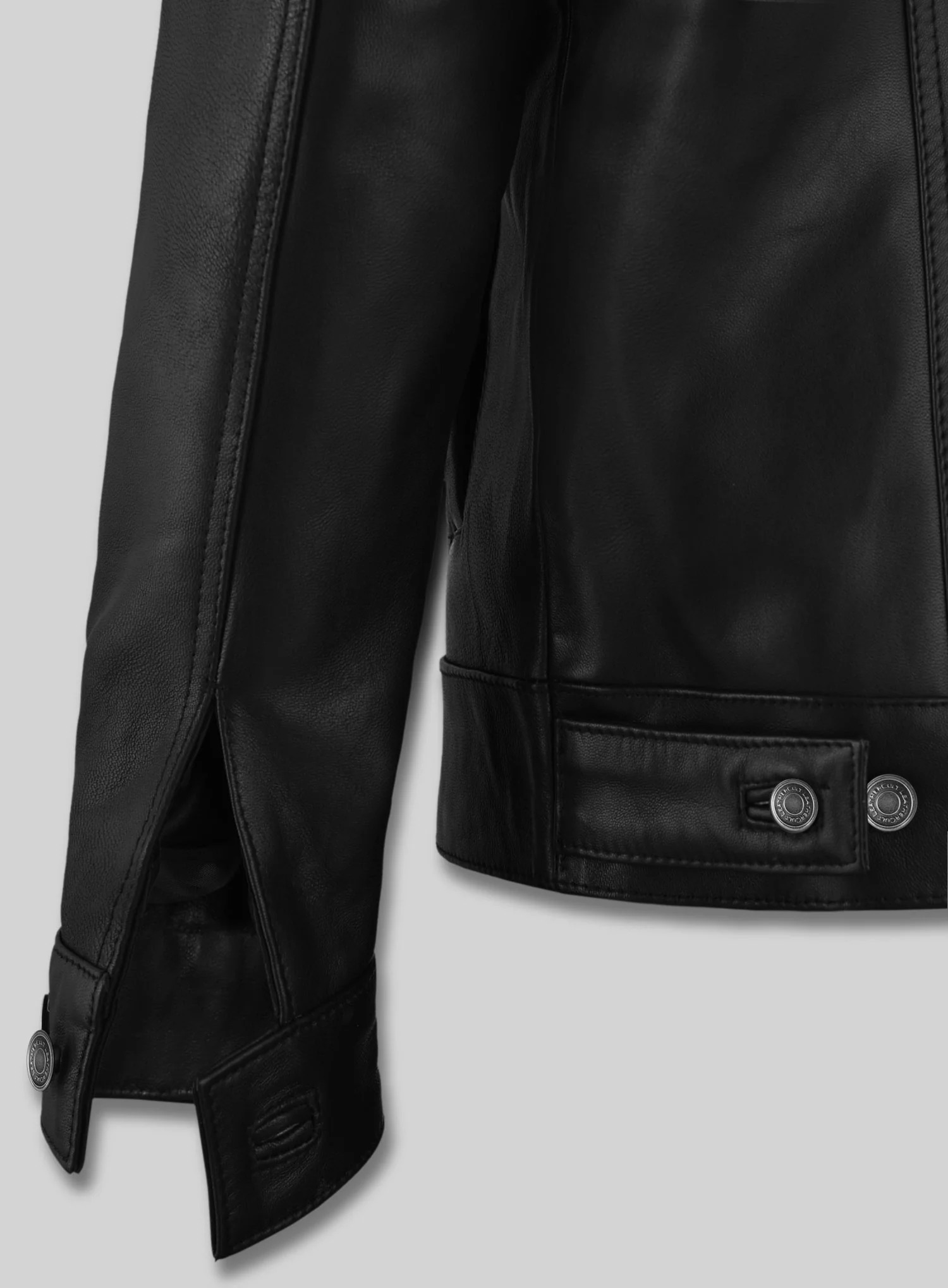 Leather Sherpa Jacket - Image 3