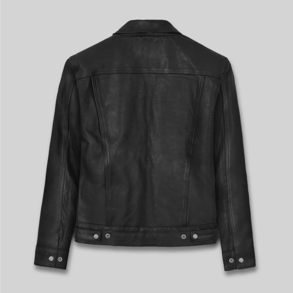 Leather Trucker Jacket