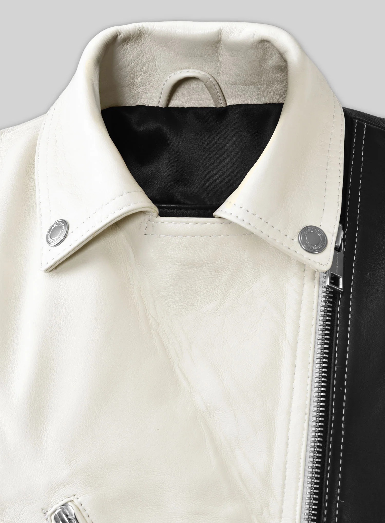 Moto Twister Leather Jacket - Image 3
