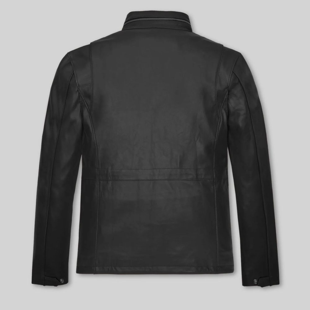 Military M-65 Leather Jacket