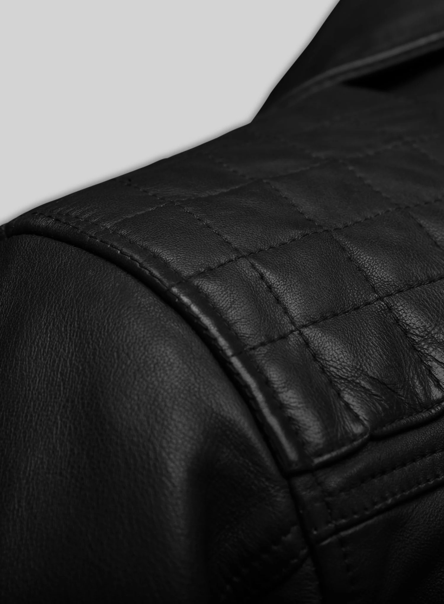 Ironwood Black Biker Leather Jacket - Image 3