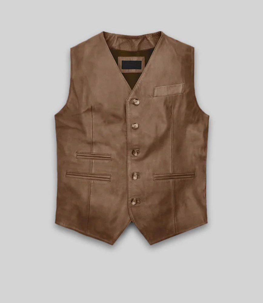 Leather Vest