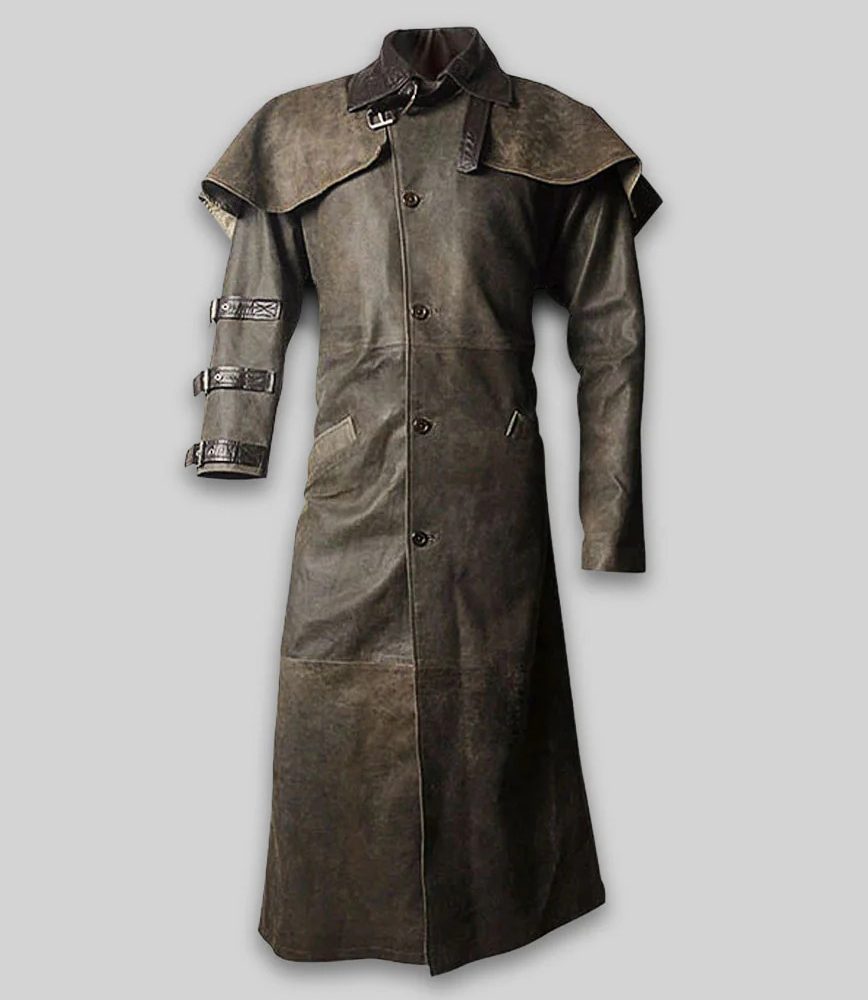 Hellboy Leather Duster Coat