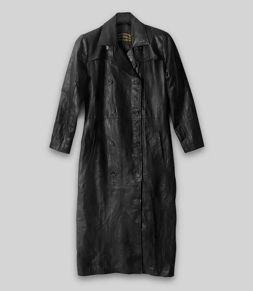 Gambit Leather Trench Coat
