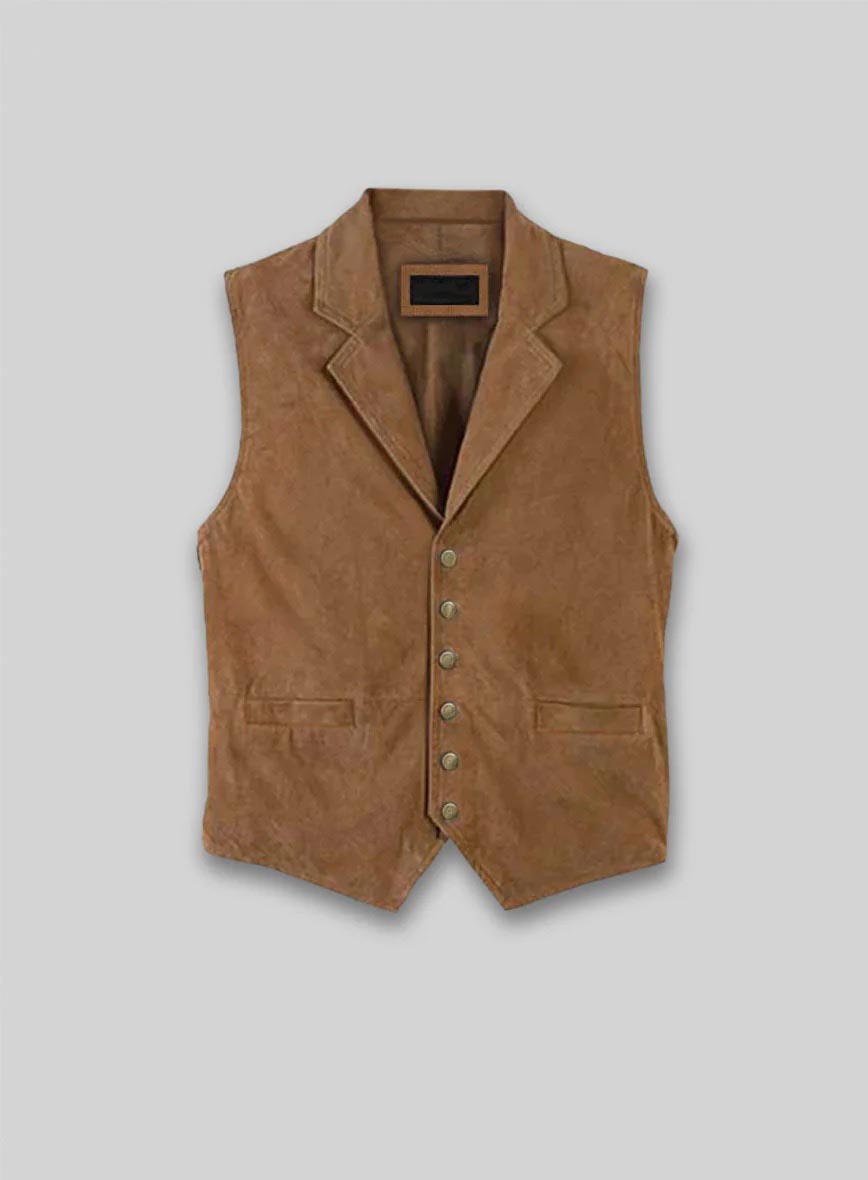 Leather Biker Vest