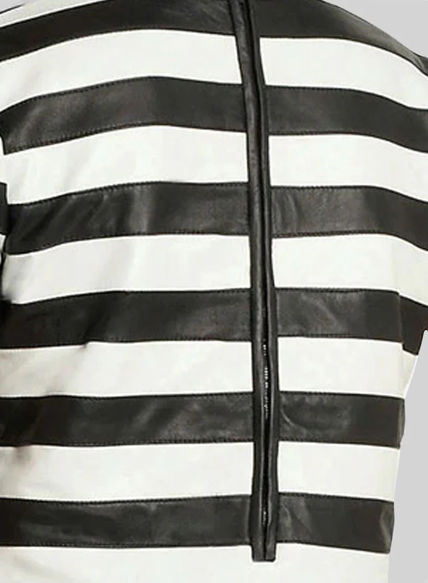 Zebra Stripe Leather Top Style - Image 2