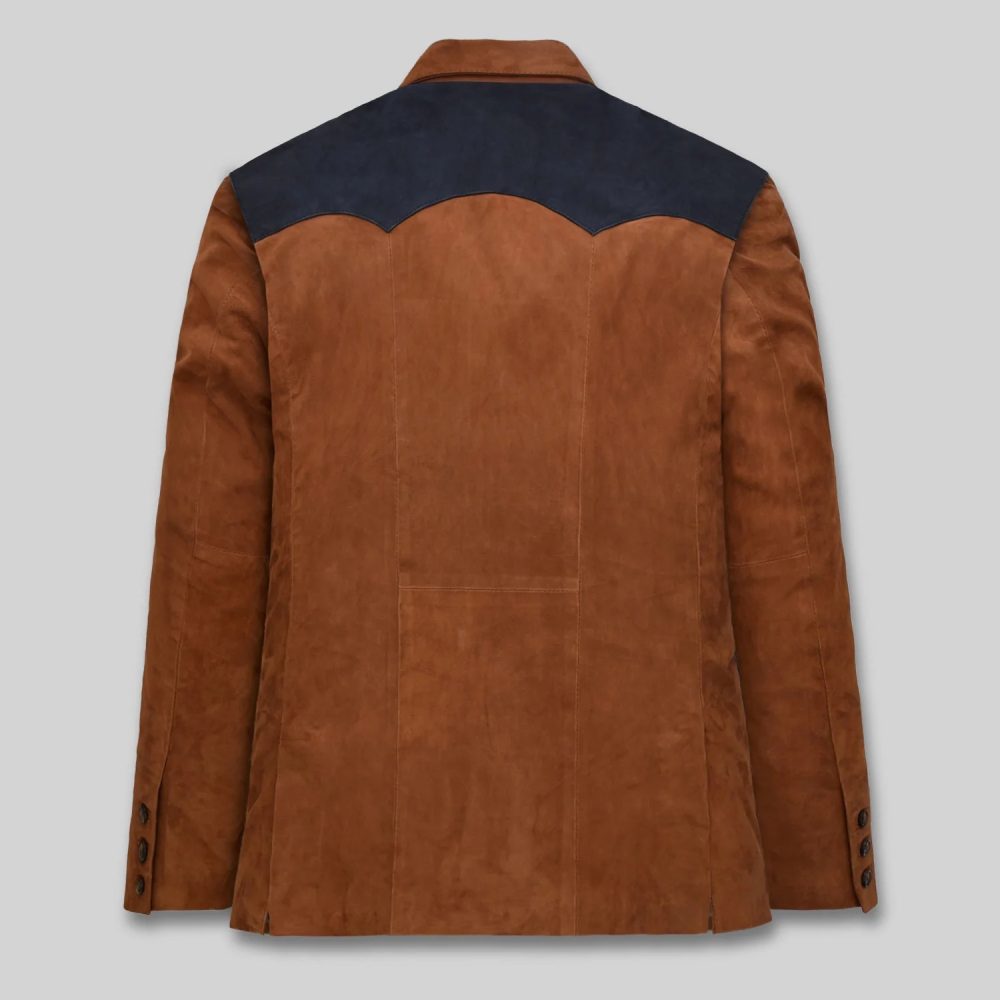 Suede Western Leather Blazer