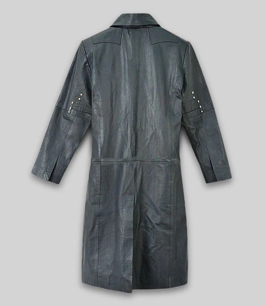 Idris Elba The Dark Tower Leather Long Coat