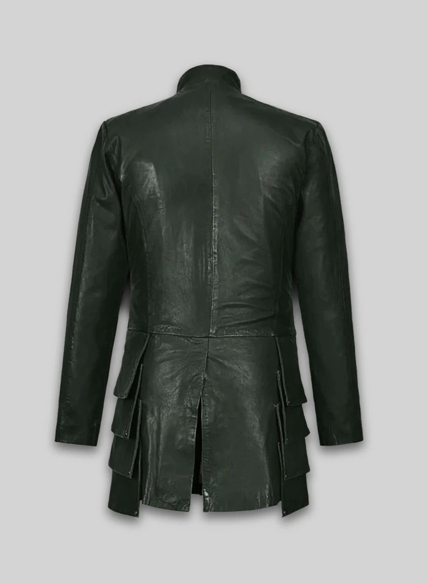 Chris Pine Dungeons and Dragons Leather Trench Coat - Image 2