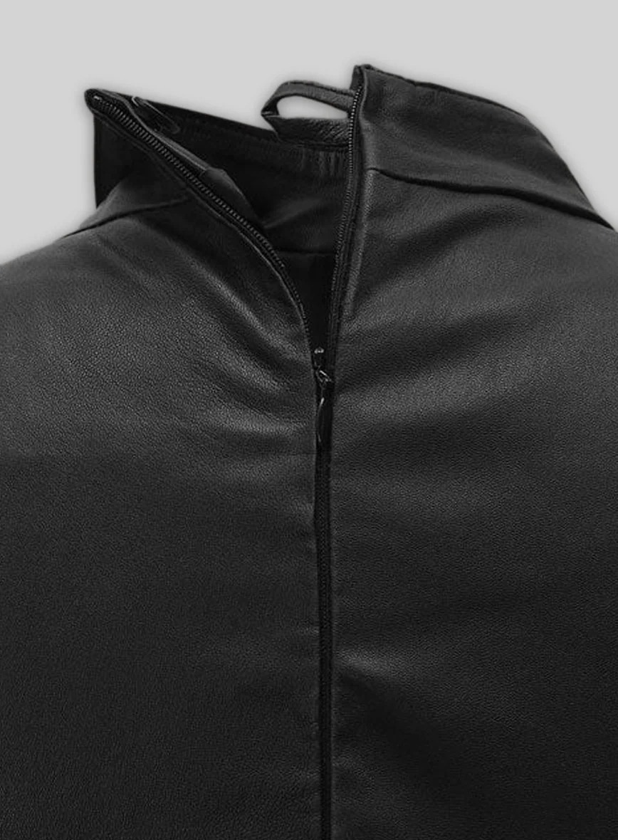 Rosie Huntington Leather Dress - Image 3