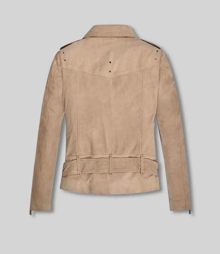 Wiella Biker Suede Leather Jacket