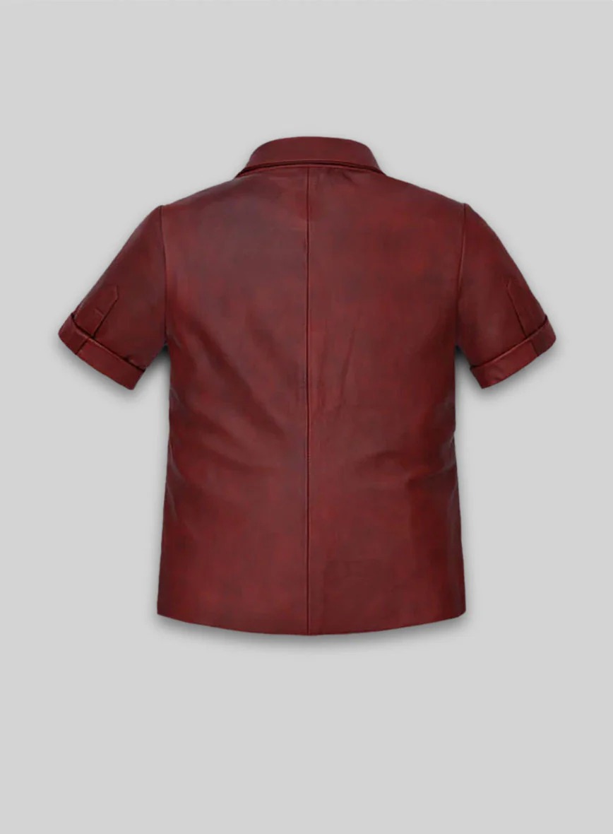 Spanish Red Leather Top Style - Image 2