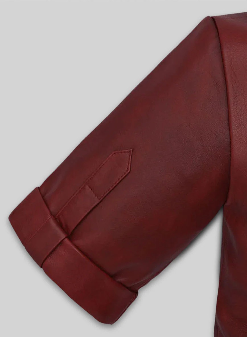 Spanish Red Leather Top Style - Image 5