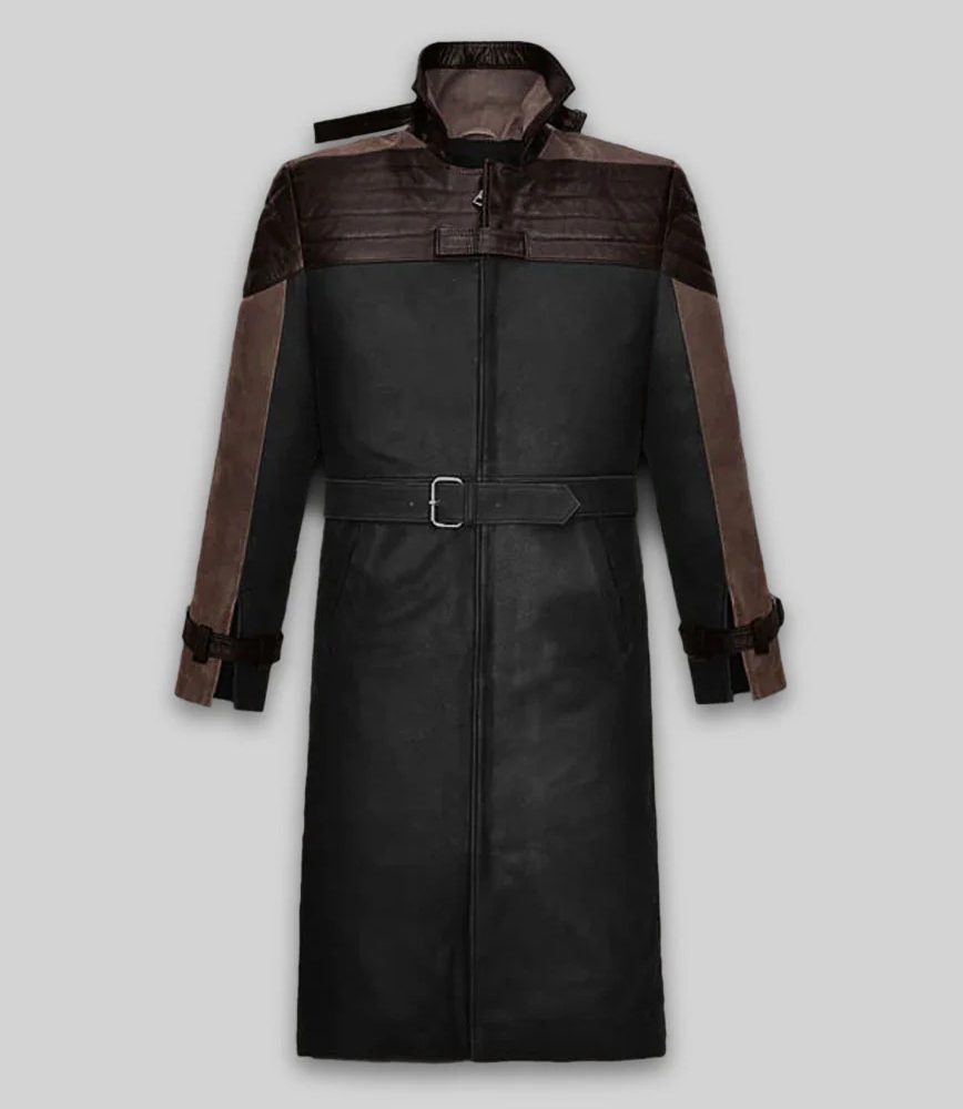 Watch Dogs 3 Legion Aiden Leather Trench Coat