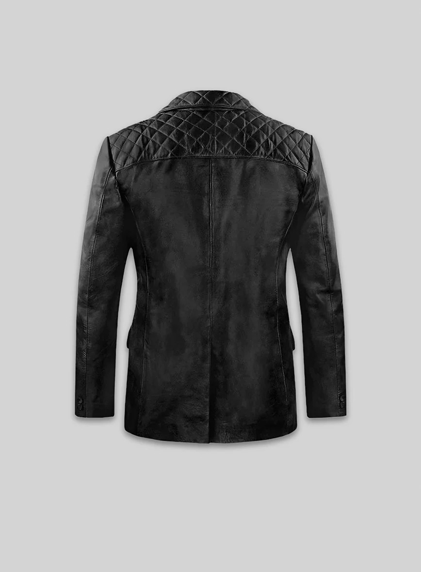 Harper Leather Blazer - Image 2