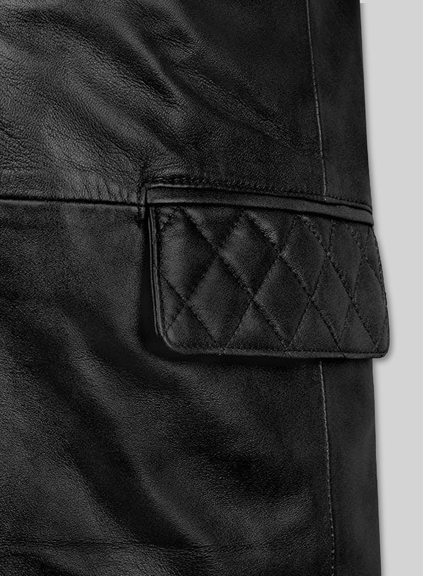 Harper Leather Blazer - Image 4