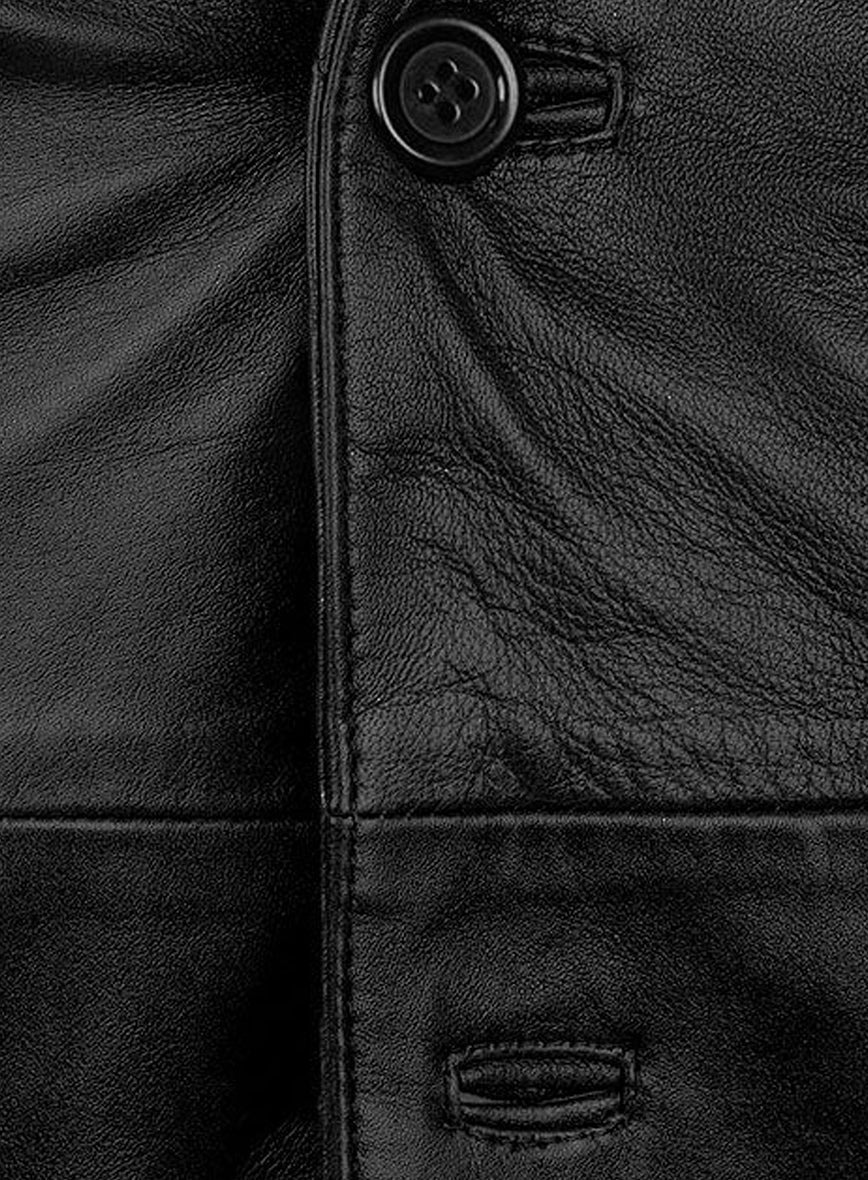 Harper Leather Blazer - Image 5