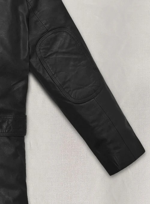 Karl Urban The Boys Leather Long Coat - Image 5