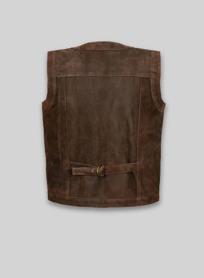 Chris Pratt Jurassic World Leather Vest - Image 2