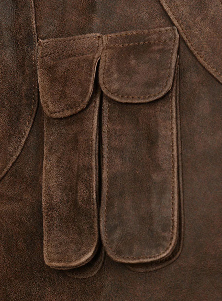 Chris Pratt Jurassic World Leather Vest - Image 3