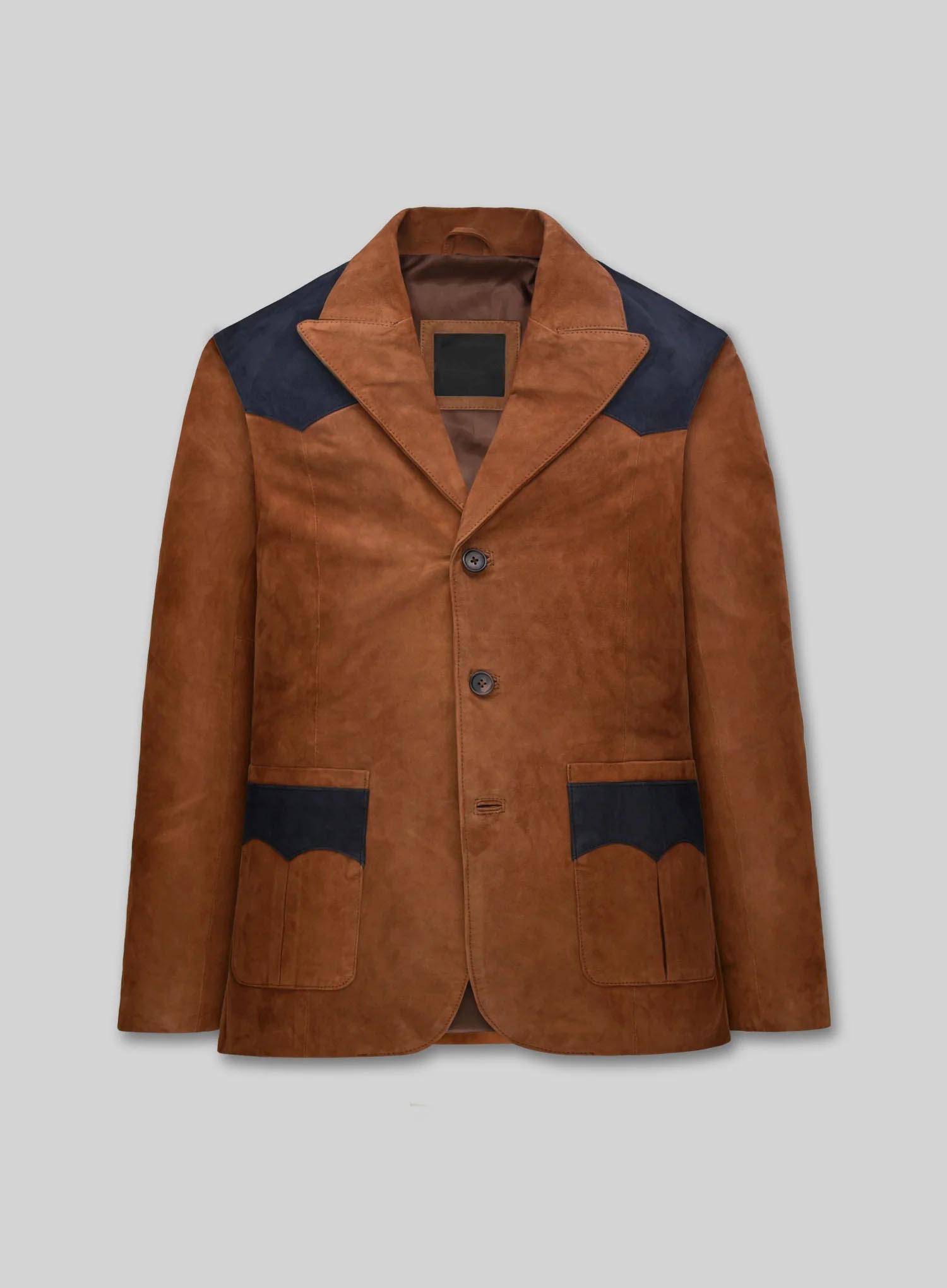 Suede Western Leather Blazer