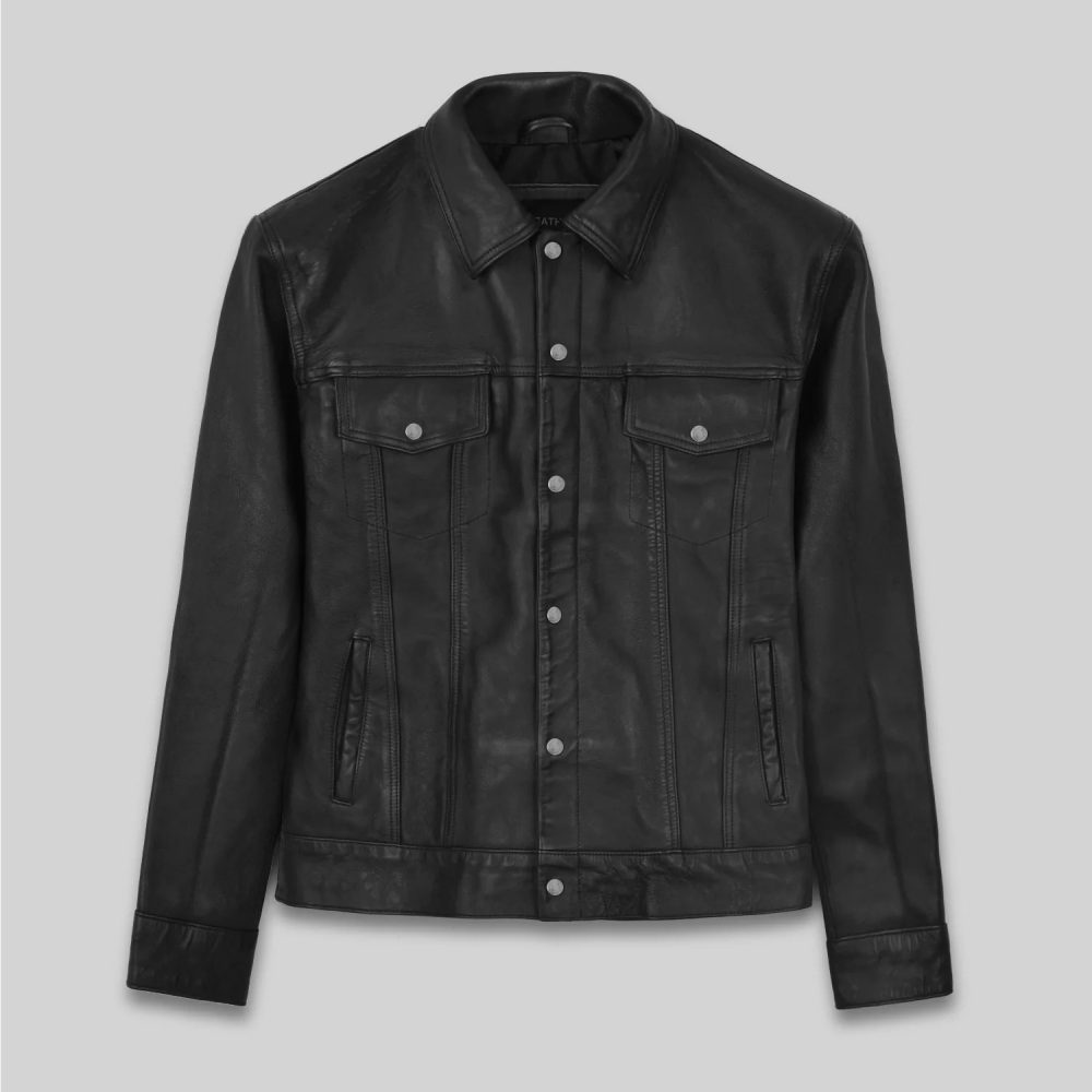 Leather Trucker Jacket